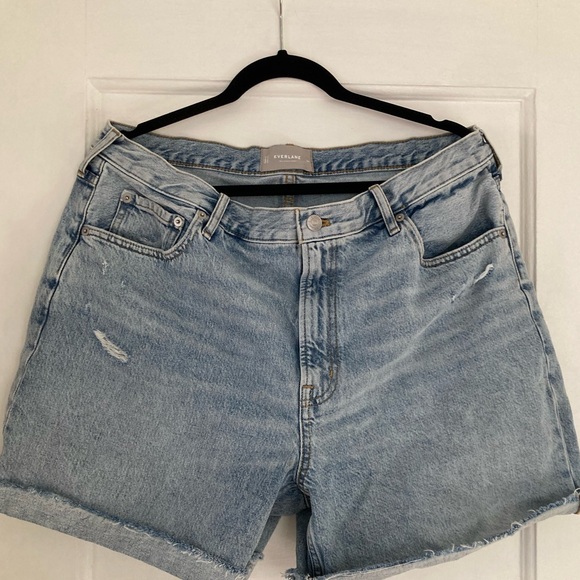 Everlane The Cheeky short, Women's Light Blue Denim Shorts - Picture 1 of 3